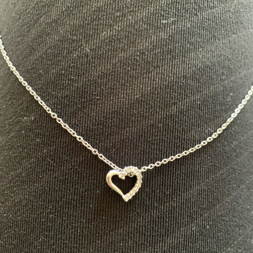 Heart Diamond Necklace